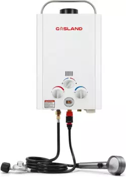 BE158 6L портативный пропановый водонагреватель 1,58 GPM, пропановый внешний безрезервуарный телефон, защита от перегрева, цифровой
