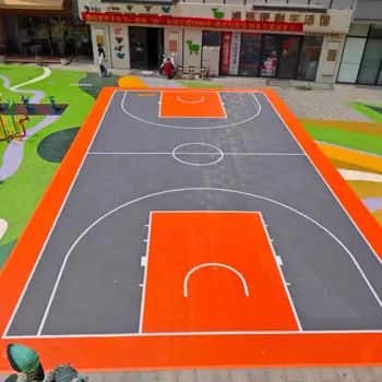 Beable MultiSport Court Surface PP взаимосвязанная плитка для жилого Совета коммерческого объекта на заказ баскетбольная площадка