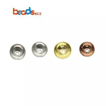 Beadsnice ID38300 925 Стерлинговое Серебро, бусины, Концевики, браслет, DIY ювелирные изделия, фурнитура, бусины, аксессуары для ювелирных изделий, шапочки для бусин