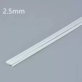 Белые пластиковые сварочные стержни ABS 5 шт.