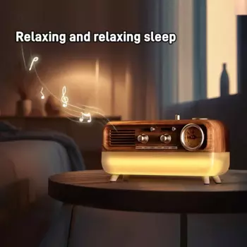 Белый шум HIFI Sound Box Музыкальный центр для сна Портативный Caixa De Som Bluetooth-динамик с будильником Атмосфера Свет USB