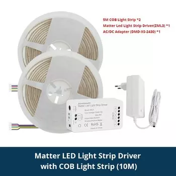 Benexmart Светодиодная лента COB RGB CCT WiFi 16 Вт