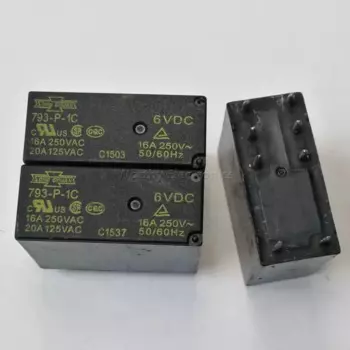 Бесплатная доставка 10 шт./лот 6VDC 16A 793-P 8PIN реле 793-P-1C