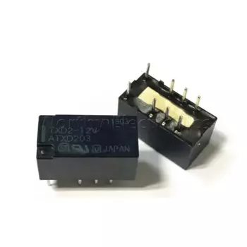 Бесплатная доставка 10 шт./лот Оригинальное реле сигнала TXD2-3V 2A 8pin прямая вилка