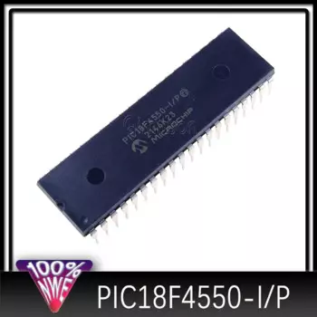 Бесплатная доставка, 5-50 шт./партия, новые оригинальные фотообои/P PIC18F4550 DIP-40 18F4550 PIC18F MCU IC
