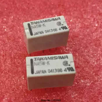 Бесплатная доставка DHL 100 шт./лот 100% Новинка Оригинальное реле сигнала TAKAMISAWA фотосессия 5 В/12 В/24 В 8 контактов 2 А