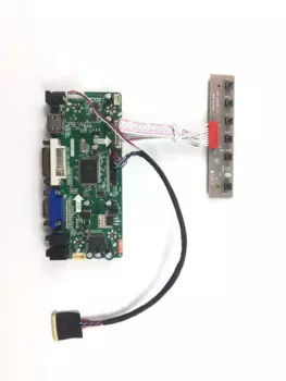 Бесплатная доставка M.NT68676.2A DVI VGA Аудио ЖК-контроллер платы для CLAA156WA15A CLAA156WA11A 15,6 дюймов WLED LVDS 1366x768