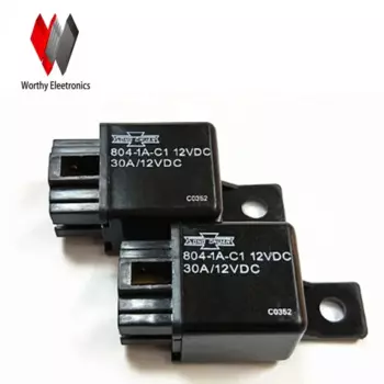 Бесплатная доставка, оптовая продажа, 10 шт./партия, реле 804-1A-C1-12VDC