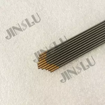 Бесплатная доставка TIG Lanthanated вольфрамовый электрод Золотая головка 2,0 мм * 150 мм 2/25 "100 шт