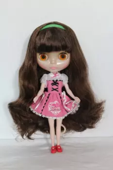 Бесплатная доставка Топ Скидка прозрачное лицо DIY Обнаженная кукла Blyth Позиция № 198T кукла ограниченный подарок Специальная цена дешевое предложение игрушка