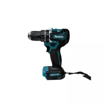 Беспроводная электрическая дрель Makita DHP487, ударная дрель с аккумулятором 18 в, LXT BL, бесщеточный электроинструмент, мотор, электрическая дрель, перезаряжаемая