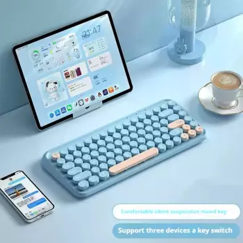 Беспроводная Bluetooth-клавиатура для Ipad, 84 клавиши