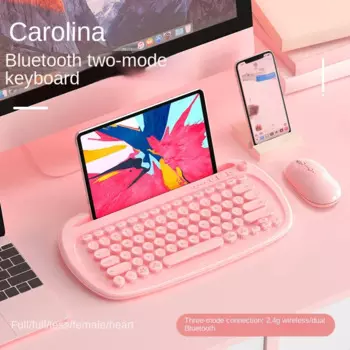 Беспроводная Bluetooth клавиатура K520 T с тремя моделями, беспроводная клавиатура для планшета Android, бесшумный ноутбук для офиса