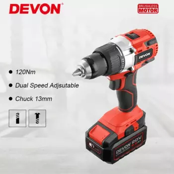 Беспроводная Дрель Devon, 5282 нм, 2300 об/мин, 2 скорости
