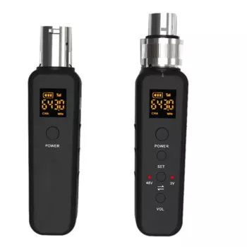 Беспроводная флейта Uhf, ресивер для микрофона, адаптер 540-590 МГц