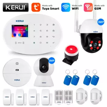 KERUI Tuya GSM беспроводная сигнализация