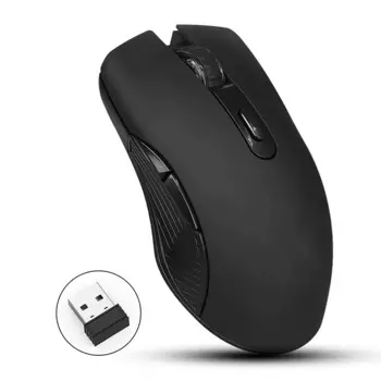 Беспроводная игровая мышь 2,4G с беспроводной зарядкой, эргономичная износостойкая мышь ND998