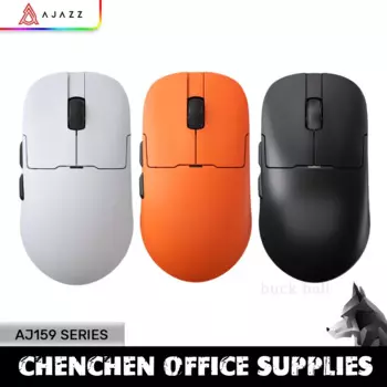 Беспроводная игровая мышь Ajazz Aj159apex, 3 режима, Aj159 Pro, 8k, легкая магнитная зарядная док-станция, аккумулятор 400 мАч, пользовательские геймерские мыши