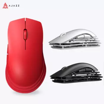 Беспроводная игровая мышь AJAZZ M259, Bluetooth, магниевый алюминиевый сплав, PAW3395, 350 мАч, компьютерная мышь