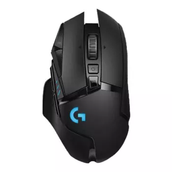 Беспроводная игровая мышь Logitech G502 Hero, подключение 1 мс, LIGHTSPEED HERO 16K, датчик бесконечной зарядки, USB, перезаряжаемая