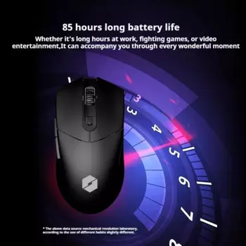 Беспроводная игровая мышь Mechanical Revolution Yew-M730 с тремя режимами Bluetooth 3395, 64 г, легкая игровая офисная мышь с длительным сроком службы