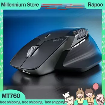 Беспроводная игровая мышь Rapoo MT760, 3 режима, 2,4 ГГц, Bluetooth