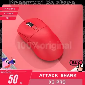 Беспроводная игровая мышь с Bluetooth, 2,4 ГГц, 3 режима, 26000DPI