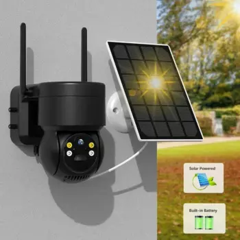 Беспроводная IP-камера iCsee PTZ, 7800 мАч, 4 МП, HD