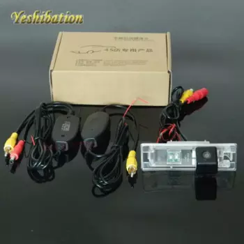Беспроводная камера yeshiбации RCA/AUX видео передатчик и приемник комплект для BMW 1 M1 F20 F21 подсветильник номерного знака DIY