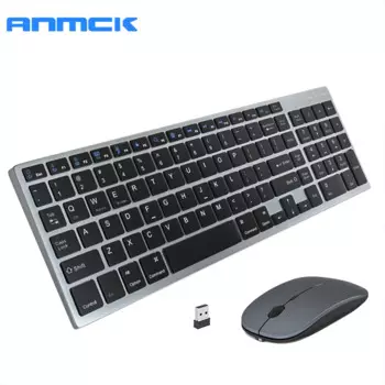 Беспроводная клавиатура и мышь Anmck, 2,4 ГГц