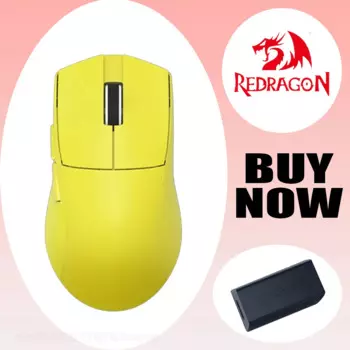 Беспроводная мышь REDRAGON G49, 4K PAW3395, с низкой задержкой