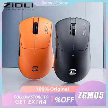 Беспроводная мышь ZIDLI ZGM05, двойной режим, легкая игровая мышь 2,4G Paw 3311 с низкой задержкой, длительный срок службы батареи, ПК, геймера, офисный подарок