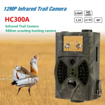 Беспроводная охотничья фотоловушка HC300A, 16 МП, 1080P, функция ночного видения