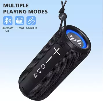 Беспроводная портативная цилиндрическая Bluetooth-колонка, 16 Вт