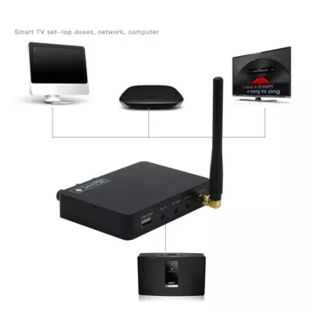 Беспроводная семейная Портативная звуковая карта K2 USB для ПК