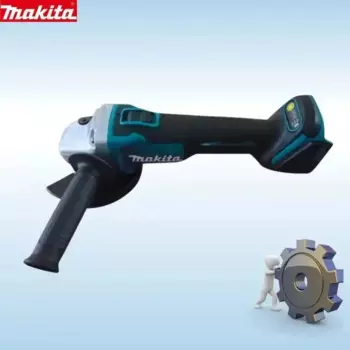 Беспроводная шлифовальная машина Makita DGA404, 18 в, 125/100 мм