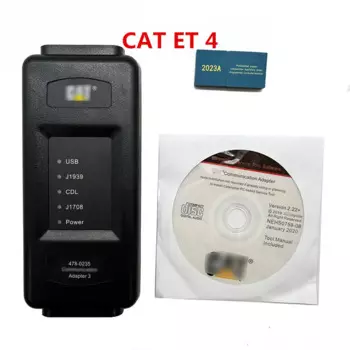 Беспроводной адаптер 2023A CAT ET 4, диагностический инструмент для грузовика 478-0235, соединение CAT4 с поддержкой Wi-Fi, версия ET4