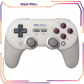 Беспроводной Bluetooth-джойстик 8bitdo SN30 PRO +, дистанционный игровой контроллер, геймпад для Windows/Android/macOS/Nintendo Switch