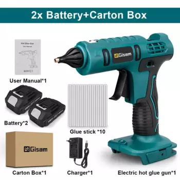 Беспроводной клеевой пистолет Gisam для Makita 18 В