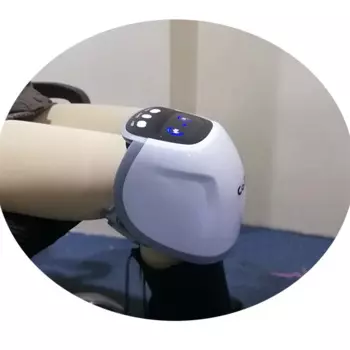 Беспроводной нагревательный массажер для колена для облегчения боли, вибрационный нагревательный массажер для колена с подогревом при артрите