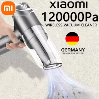 Беспроводной портативный робот-пылесос Xiaomi, 120000 Па