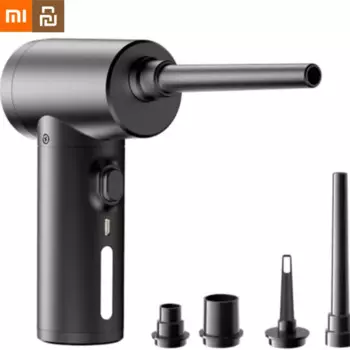 Пылесос Xiaomi, 100 Вт, беспроводной, влажная уборка, пылесборник