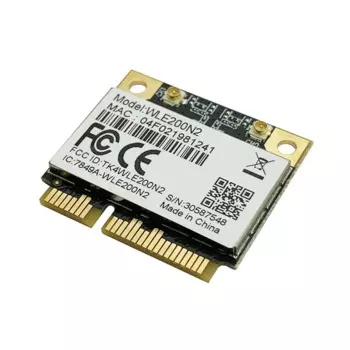 Беспроводной Wi-Fi модуль 802.11bgn PCI Express, 2,4 ГГц, 2x2, интерфейс Qualcomm Atheros AR9287 Ipex u.fl