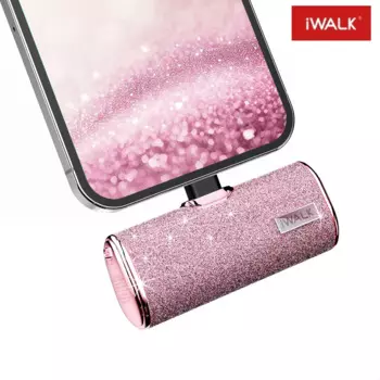 Беспроводной внешний аккумулятор iwalk, встроенная алмазная мини-портативная капсула, подходящая для освещения iPhone Type-C