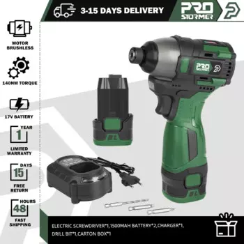 Аккумуляторная дрель PROSTORMER 17В
