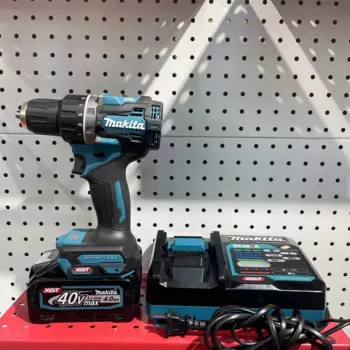 Бесщеточная зарядная дрель Makita DF002G, 40 в, электрическая дрель с литиевым аккумулятором, включает в себя батарею и зарядное устройство Ач
