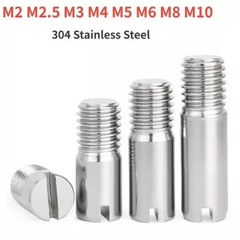 Безголовые винты из нержавеющей стали M2-M10