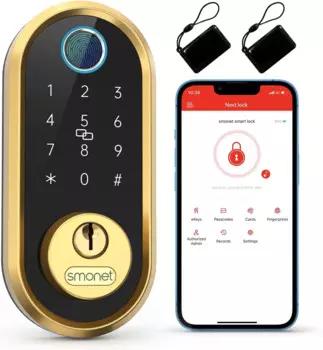 Безключевая клавиатура для входной панели Smart Deadbolt-идентификация по отпечатку пальца