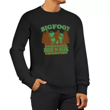 Bigfoot Hide N Seek Champion (винтажный потертый) пуловер с капюшоном, мужская осенняя одежда, рубашка с капюшоном, мужская одежда, толстовка для мужчин