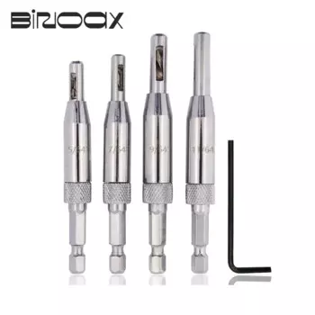 Binoax комплект сверл для дверных петель 4 шт.